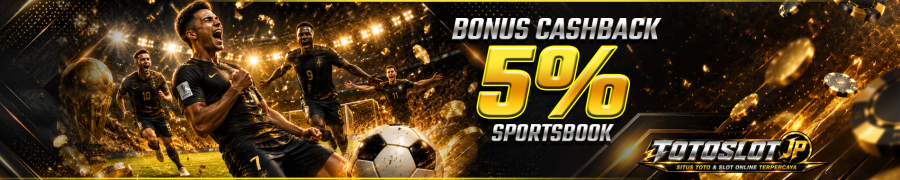 BONUS CASHBACK SPORTBOOK 5%